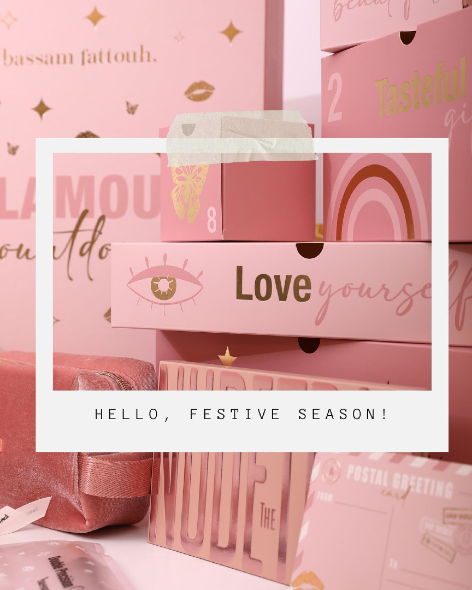 مجموعة هدايا تقويم بسام فتوح للمناسبات - 8 قطع