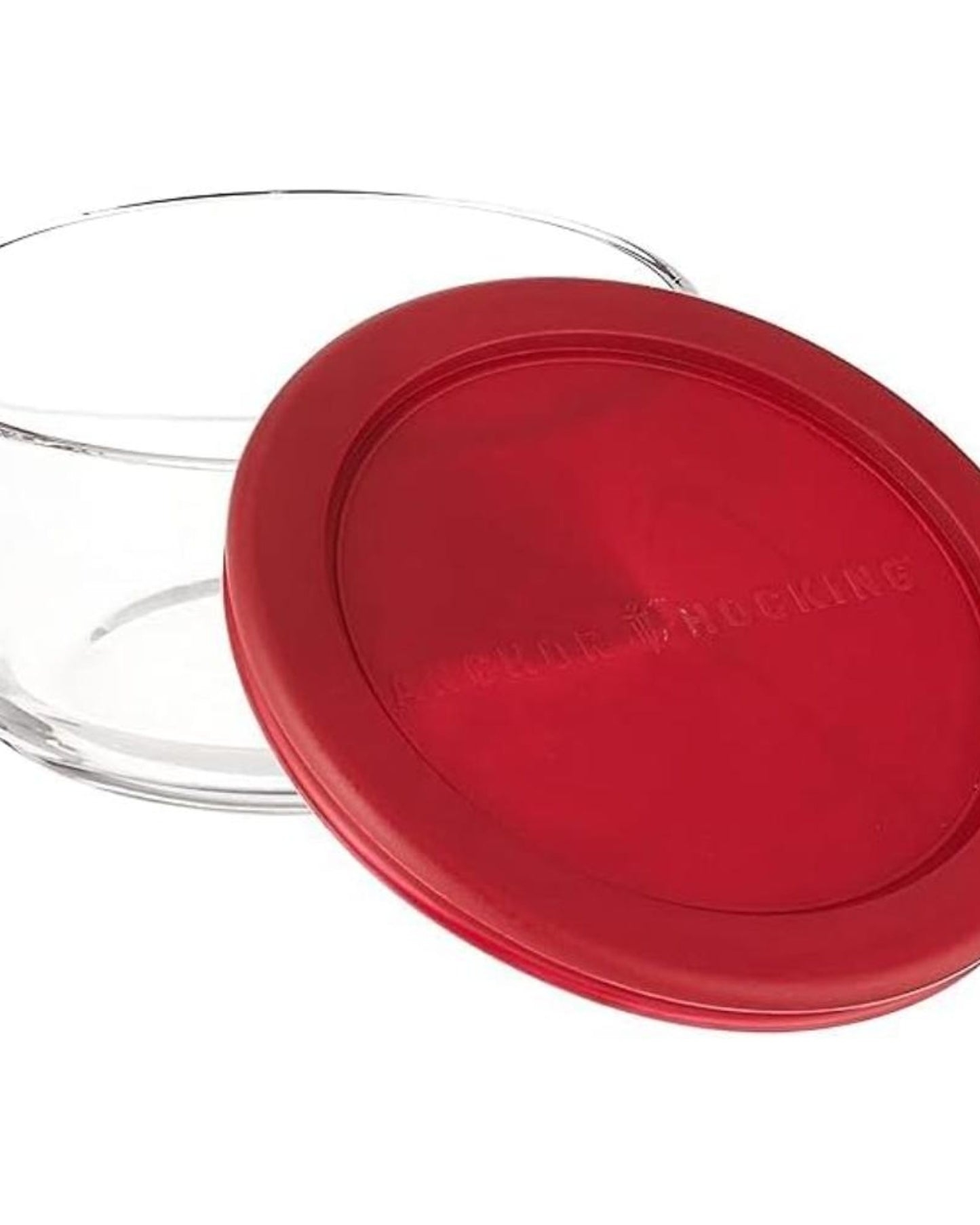 مجموعة أوعية تخزين الطعام الدائرية من أنكور هوكينج، 6 قطع - 92001، عبوة اقتصادية، (472 مل/946 مل/1.7 لتر)، غطاء أزرق داكن/أحمر