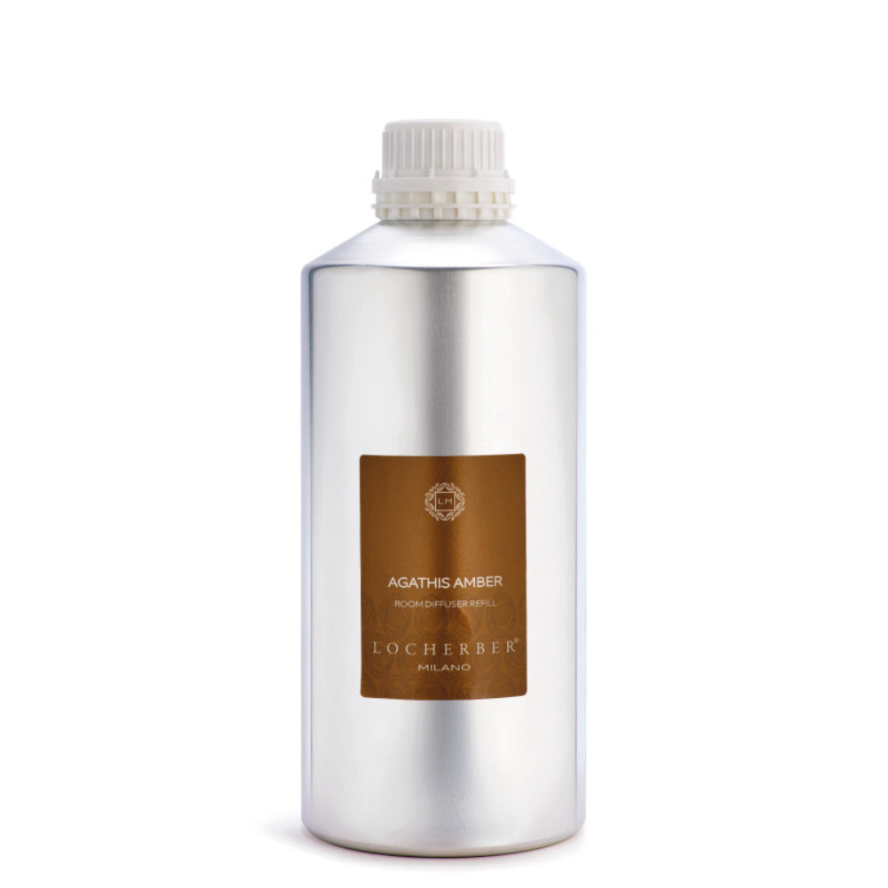 زجاجة لوتشربر أغاثيس العنبر القابلة لإعادة التعبئة