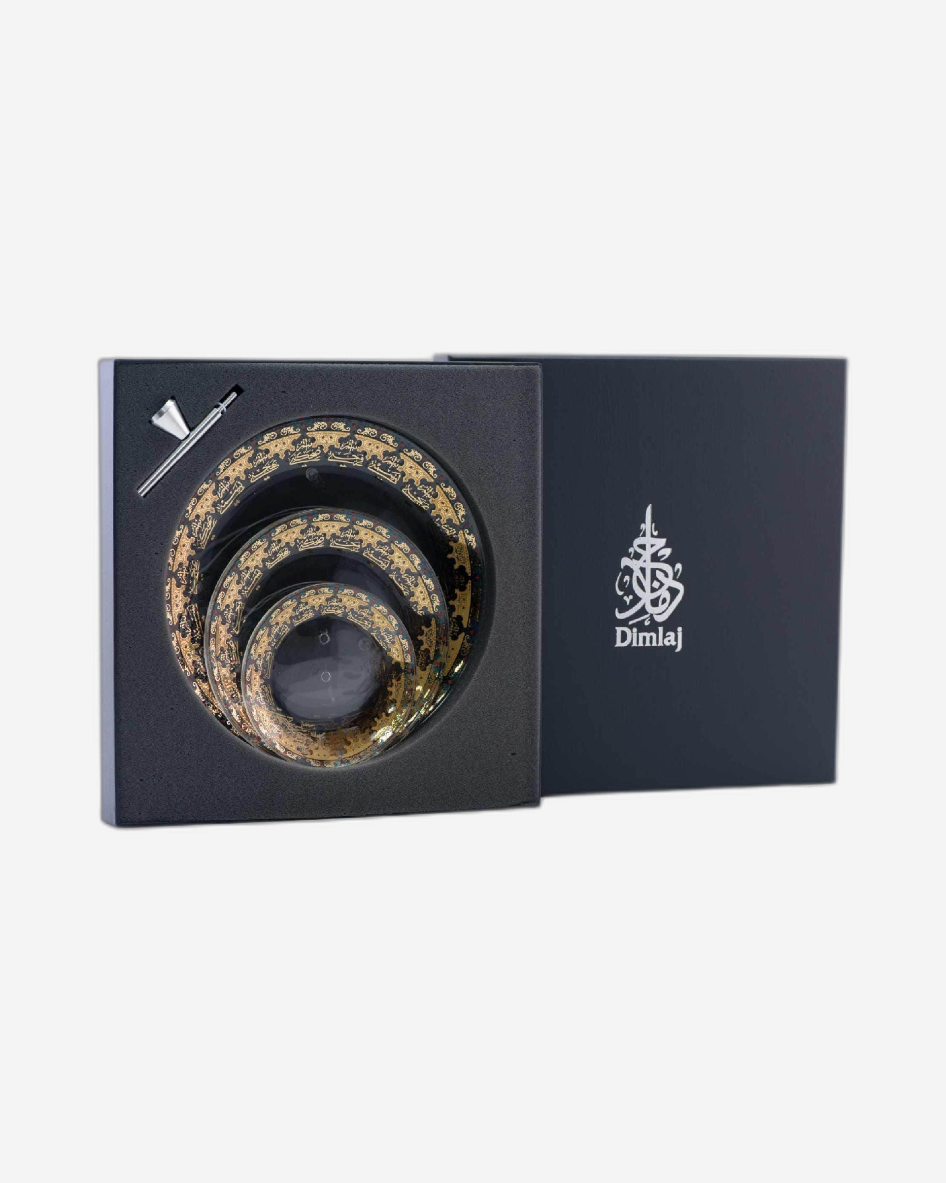 صينية دملاج سرور 3 طبقات (ذهبي)