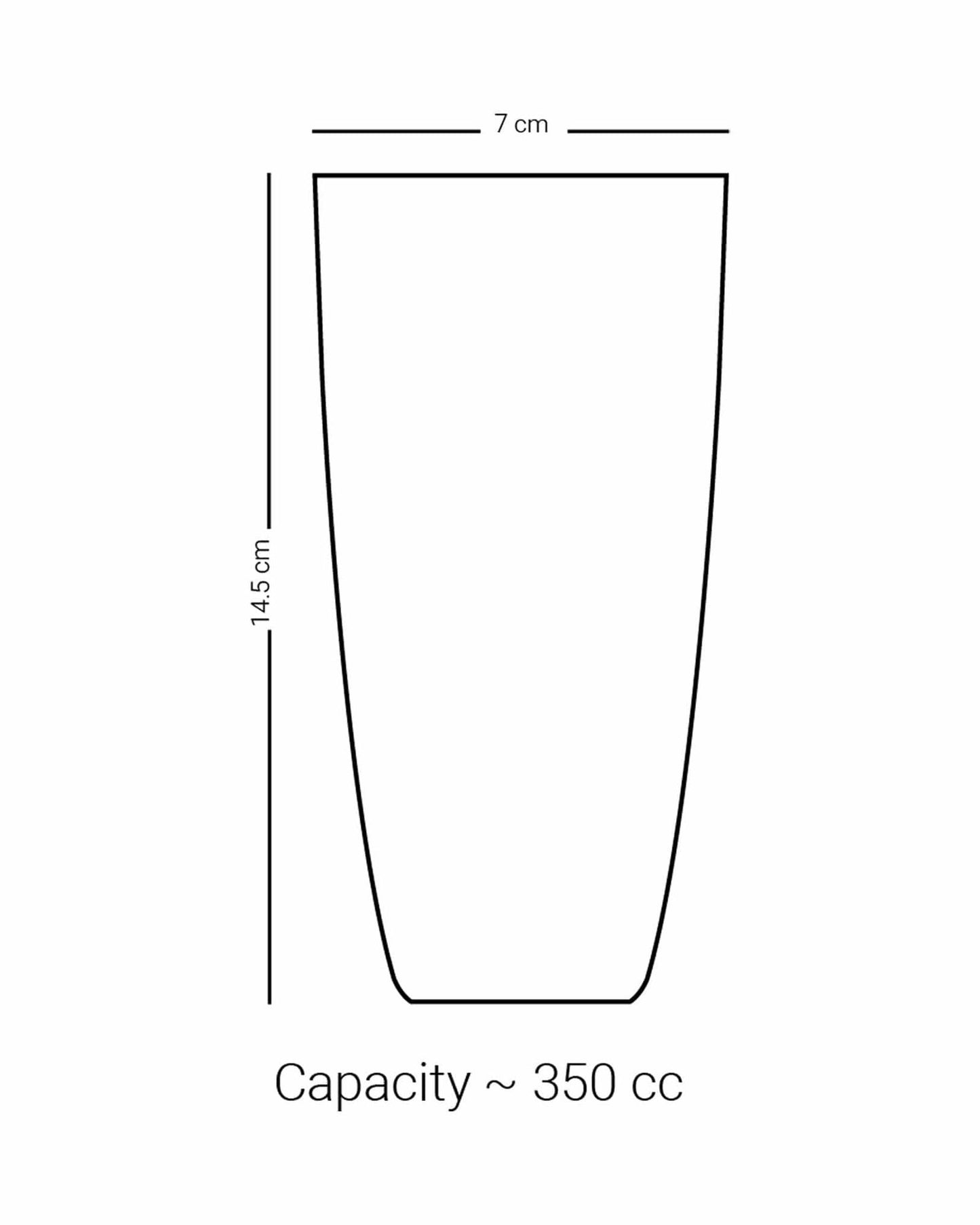 أكواب ديملاج أسالا، 6 قطع، ذهبي وأزرق