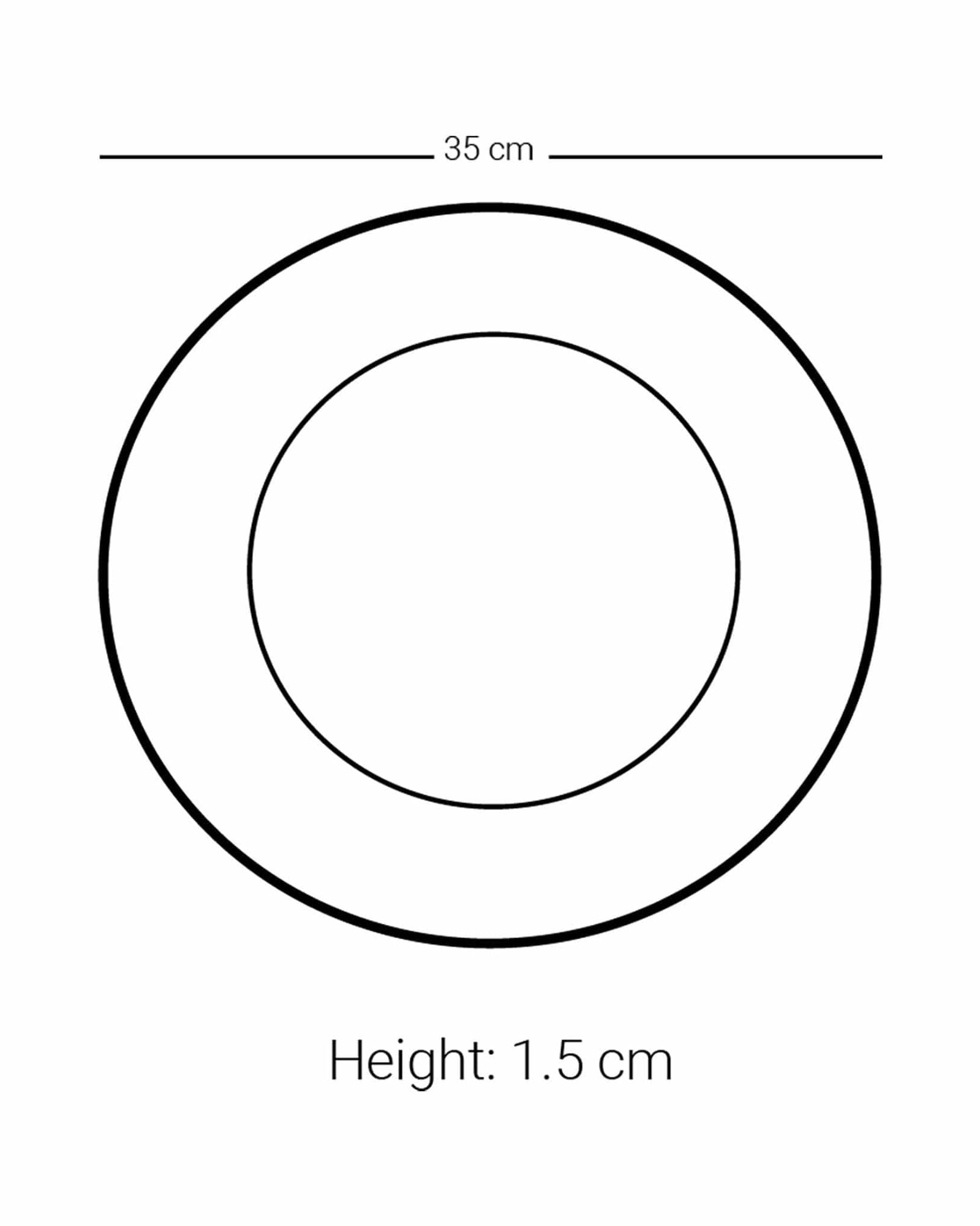 طبق ديملاج أصالة كبير (ذهبي وأخضر)