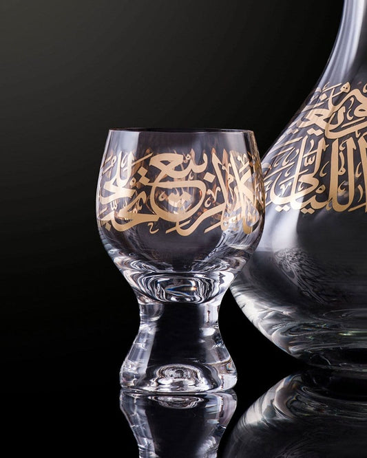سيقان كؤوس ديملاج كريم الذهبية، 6 قطع