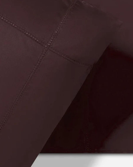 غطاء لحاف "سوبيما" من جاسبر كونران، بكثافة خيوط ٥٠٠ خيط، بلون الشوكولاتة