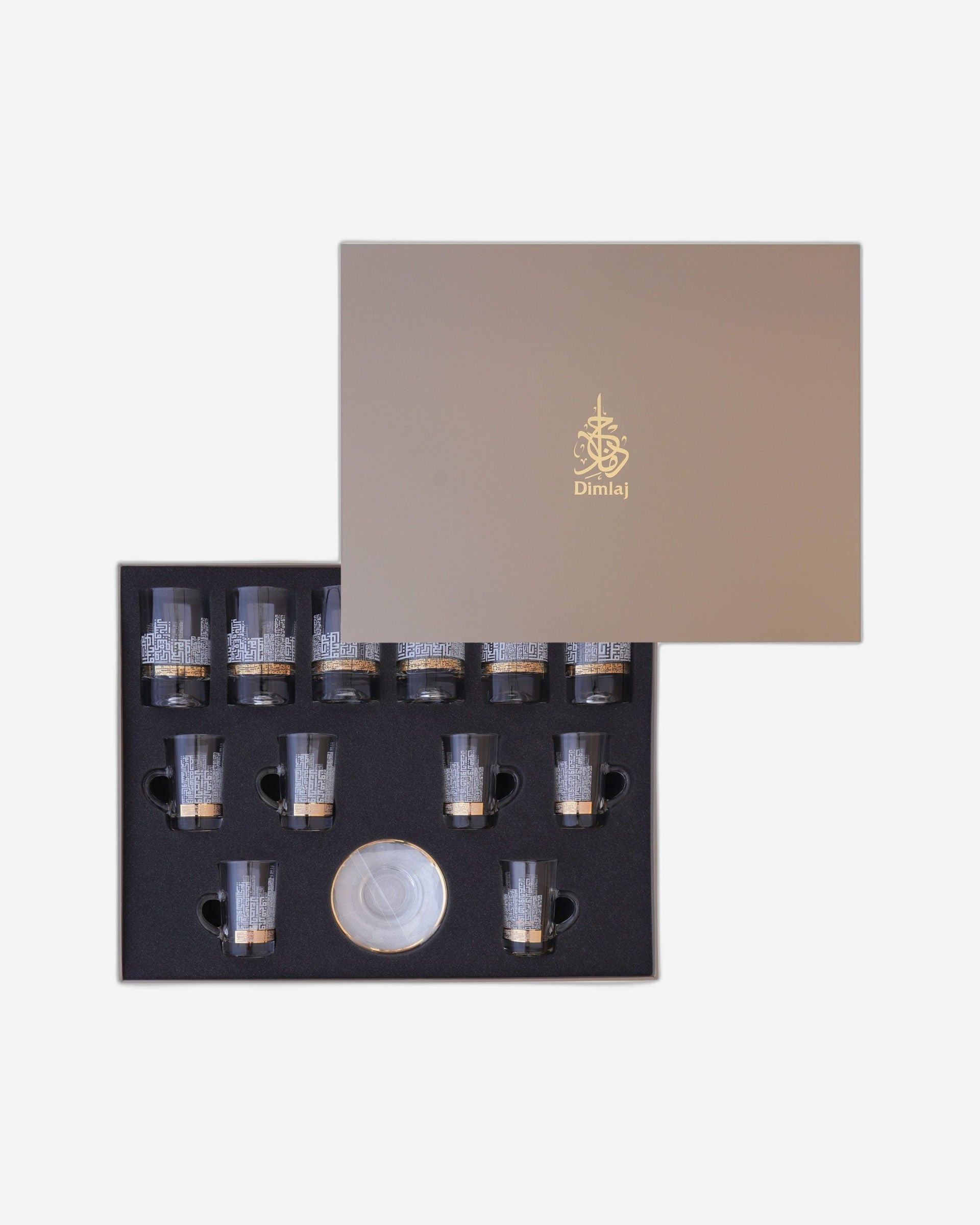 مجموعة مشروبات ديملاج أبراج، 18 قطعة