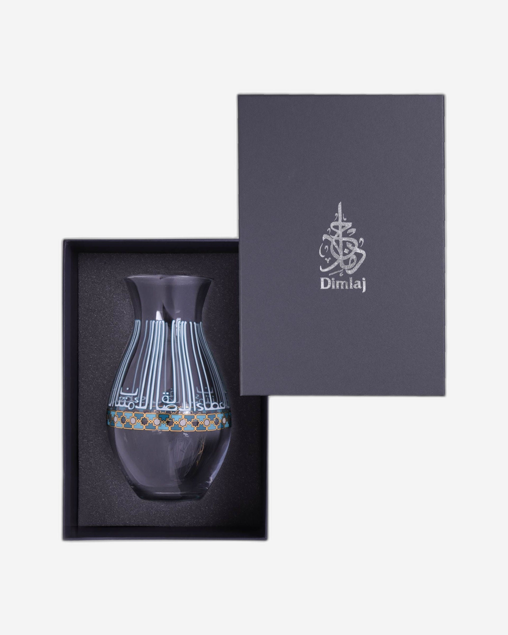 مزهرية ديملاج أصالة كبيرة الحجم (ذهبية)