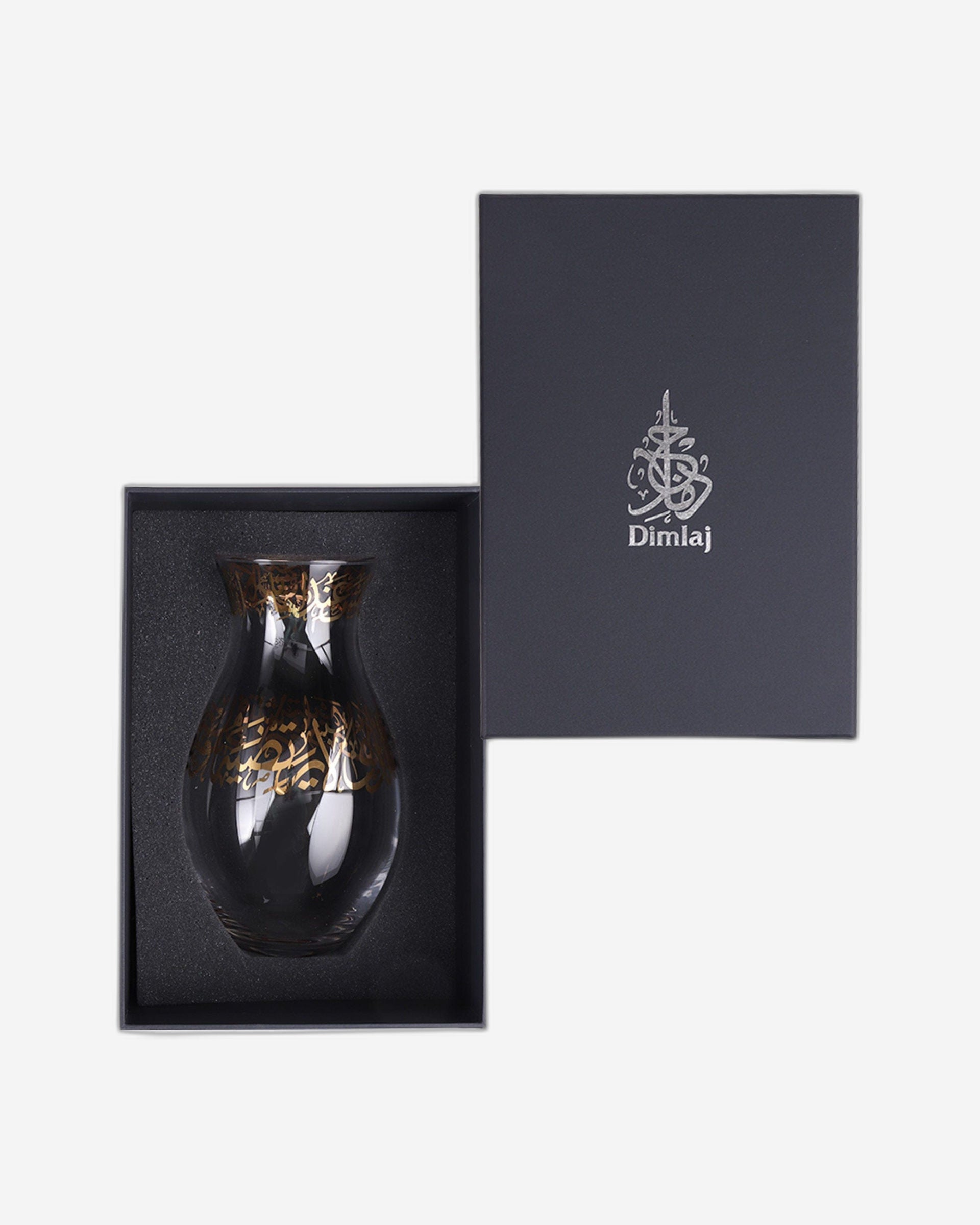 مزهرية ديملاج كريم كبيرة الحجم (ذهبية)