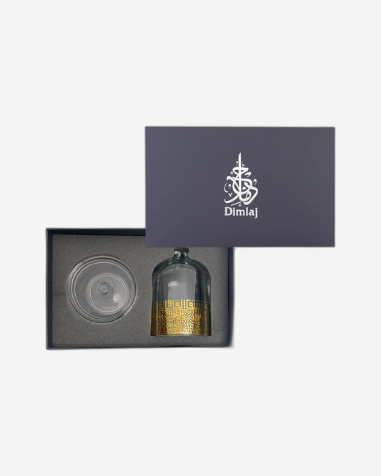 دملاج شفا بونبونير زجاجي (ذهبي)