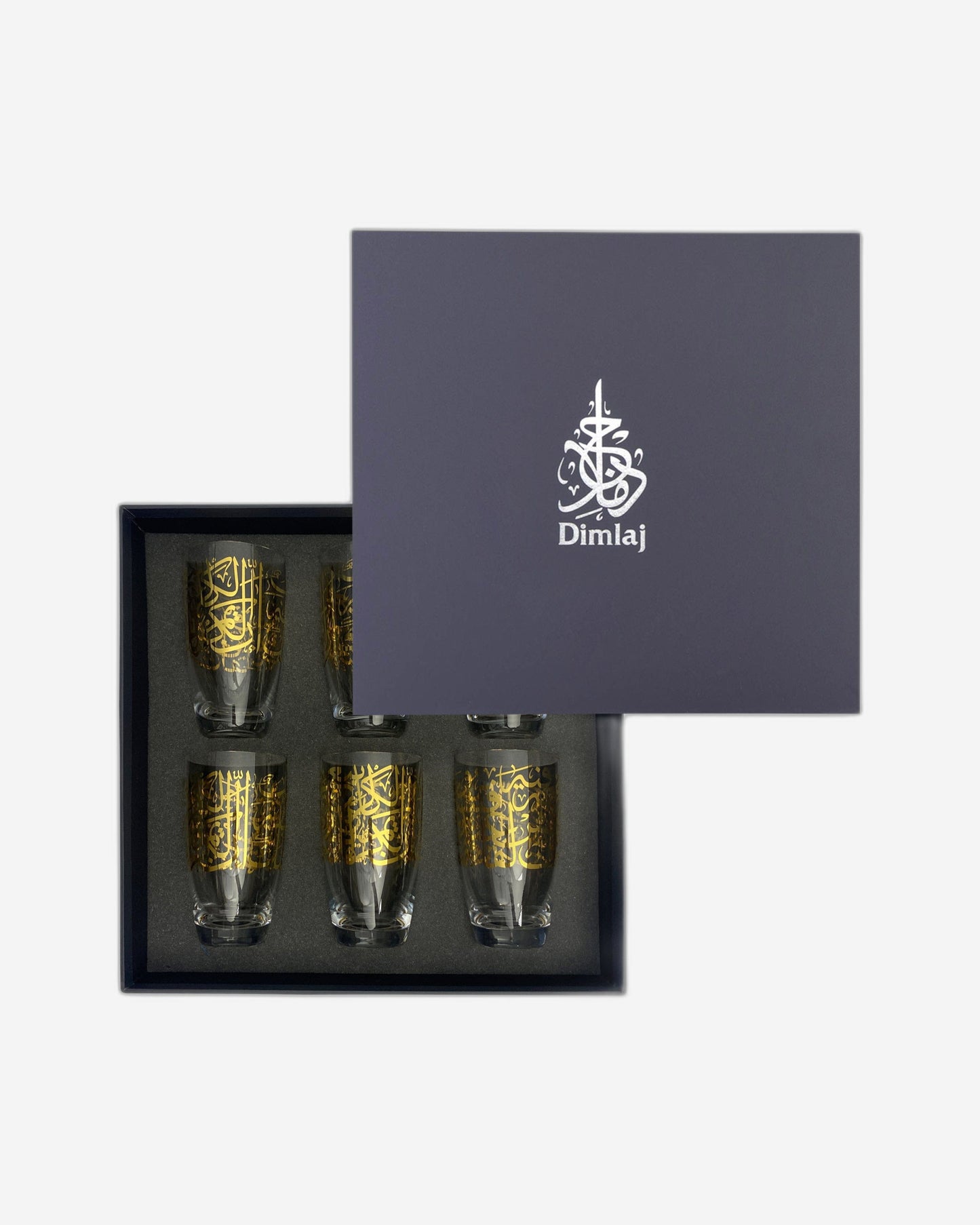 أكواب ديملاج كريم الذهبية، 6 قطع
