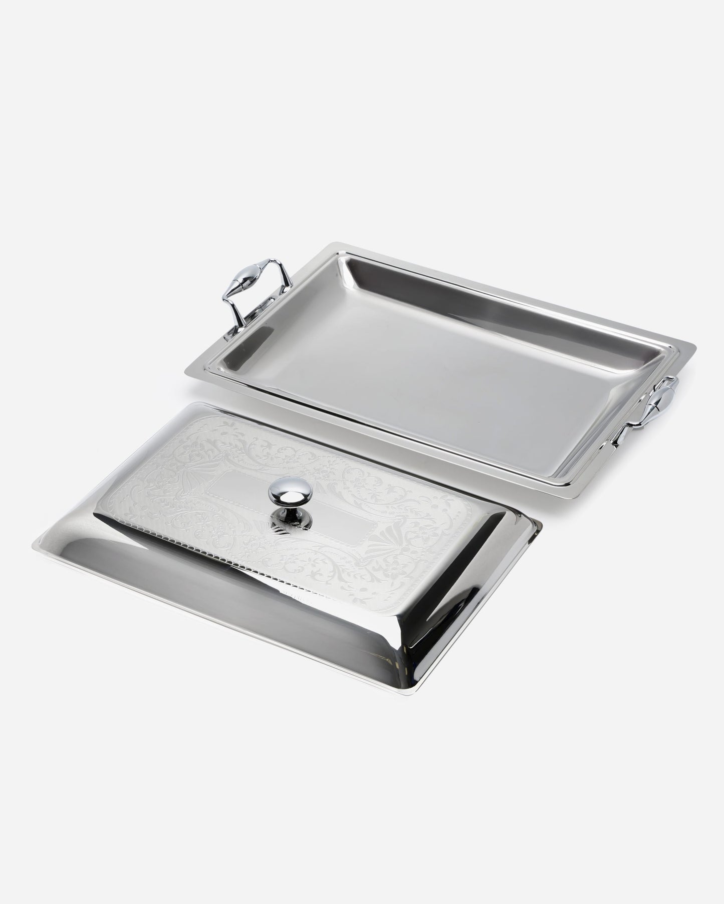 Tresors Isabel Inox Rect Tray Cm 50X35