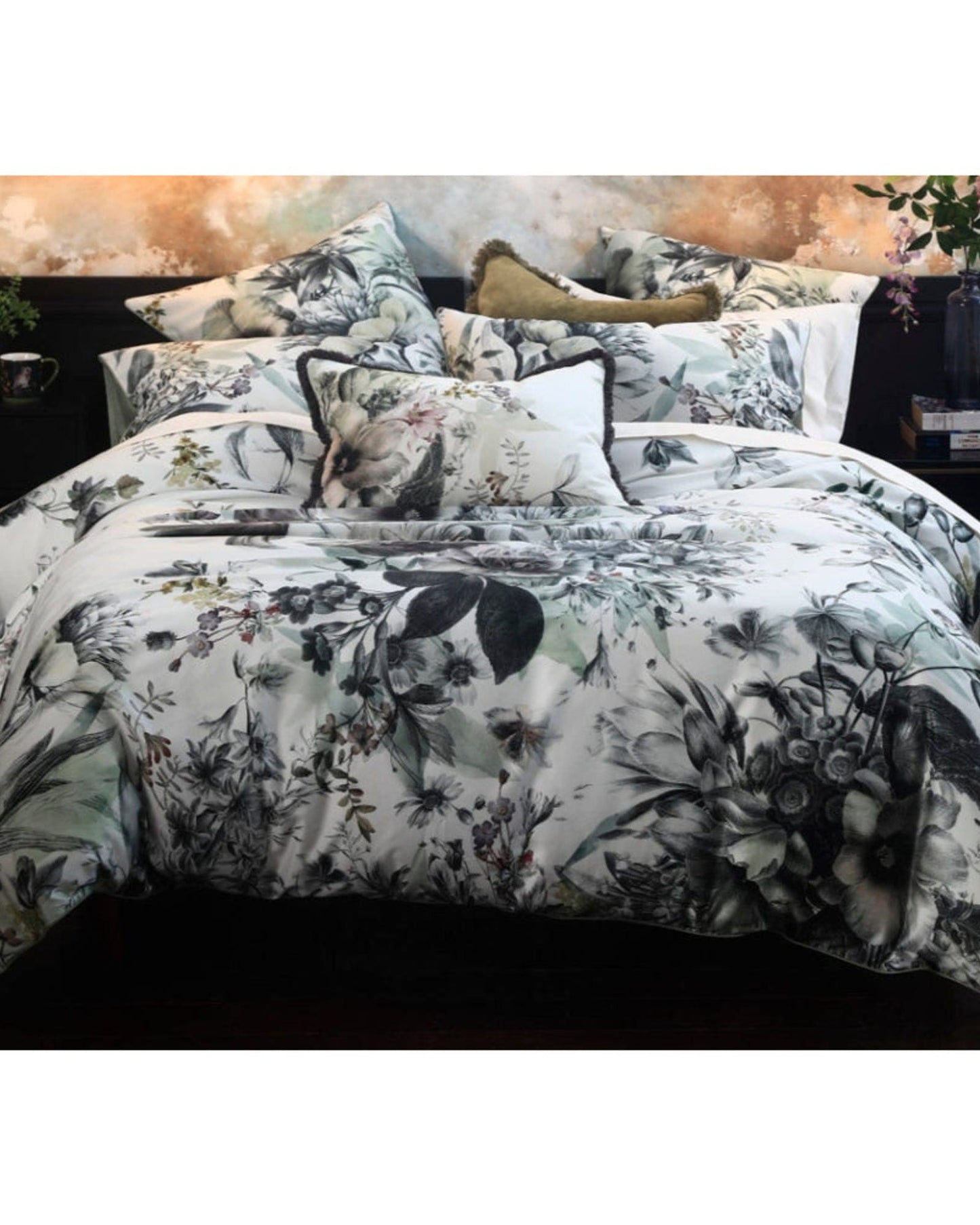 لحاف MM Linen "Etoile" Super King مقاس 260x220 + 50x75 (2) سم