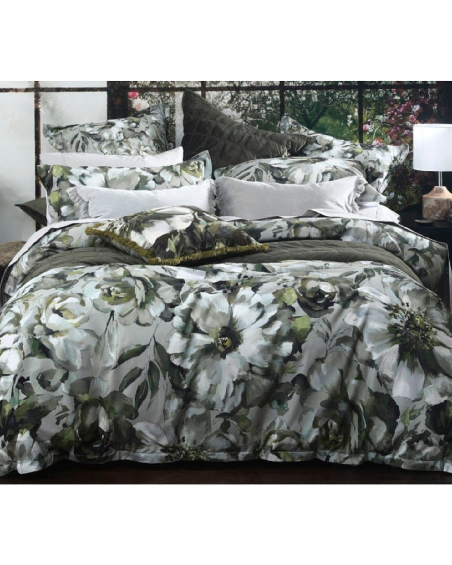 لحاف "مارا" سوبر كينج من MM Linen مقاس 260x220 + 50x75 (2) سم