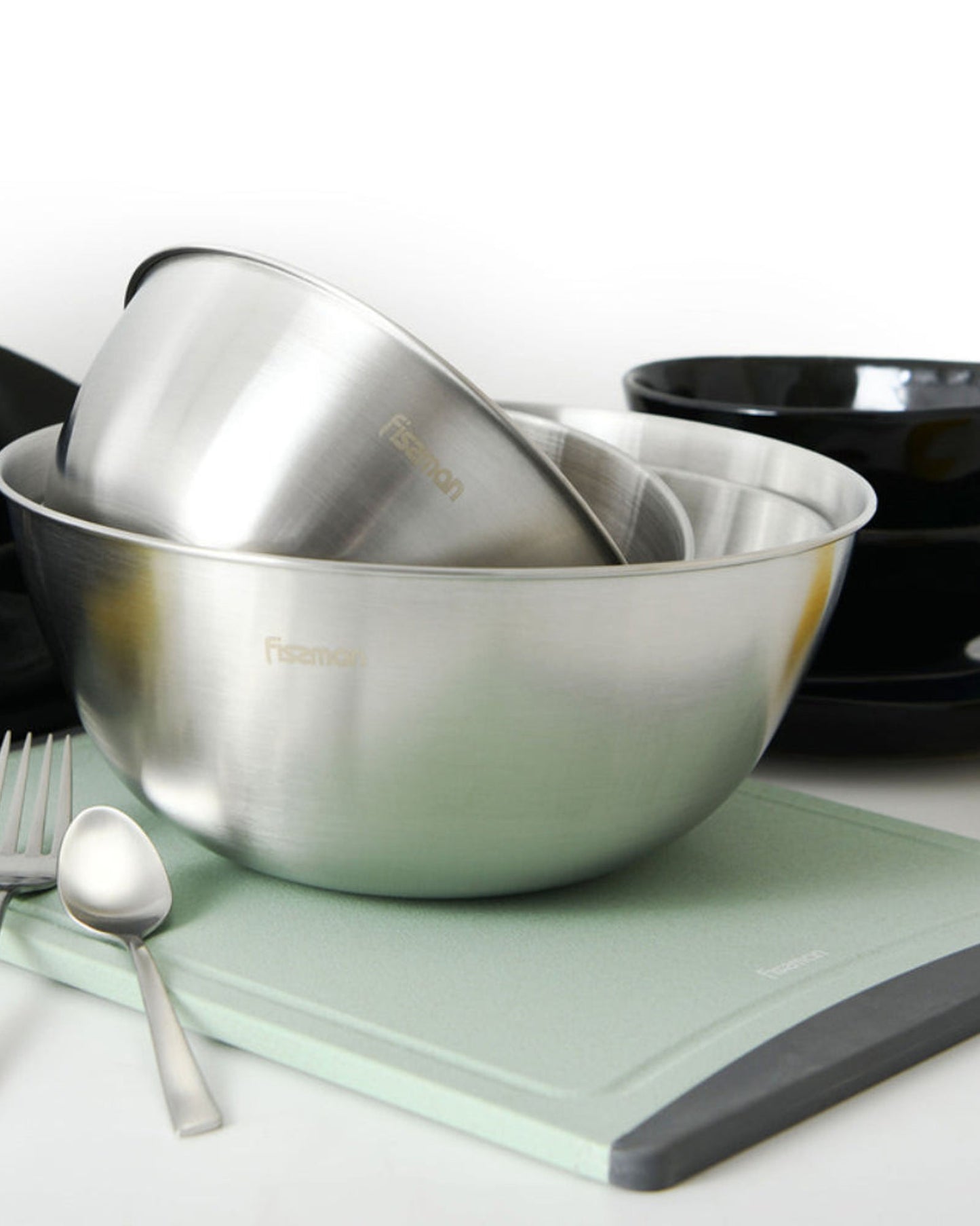 وعاء خلط فيسمان ١٦ سم/٠٫٧ لتر (فولاذ مقاوم للصدأ)