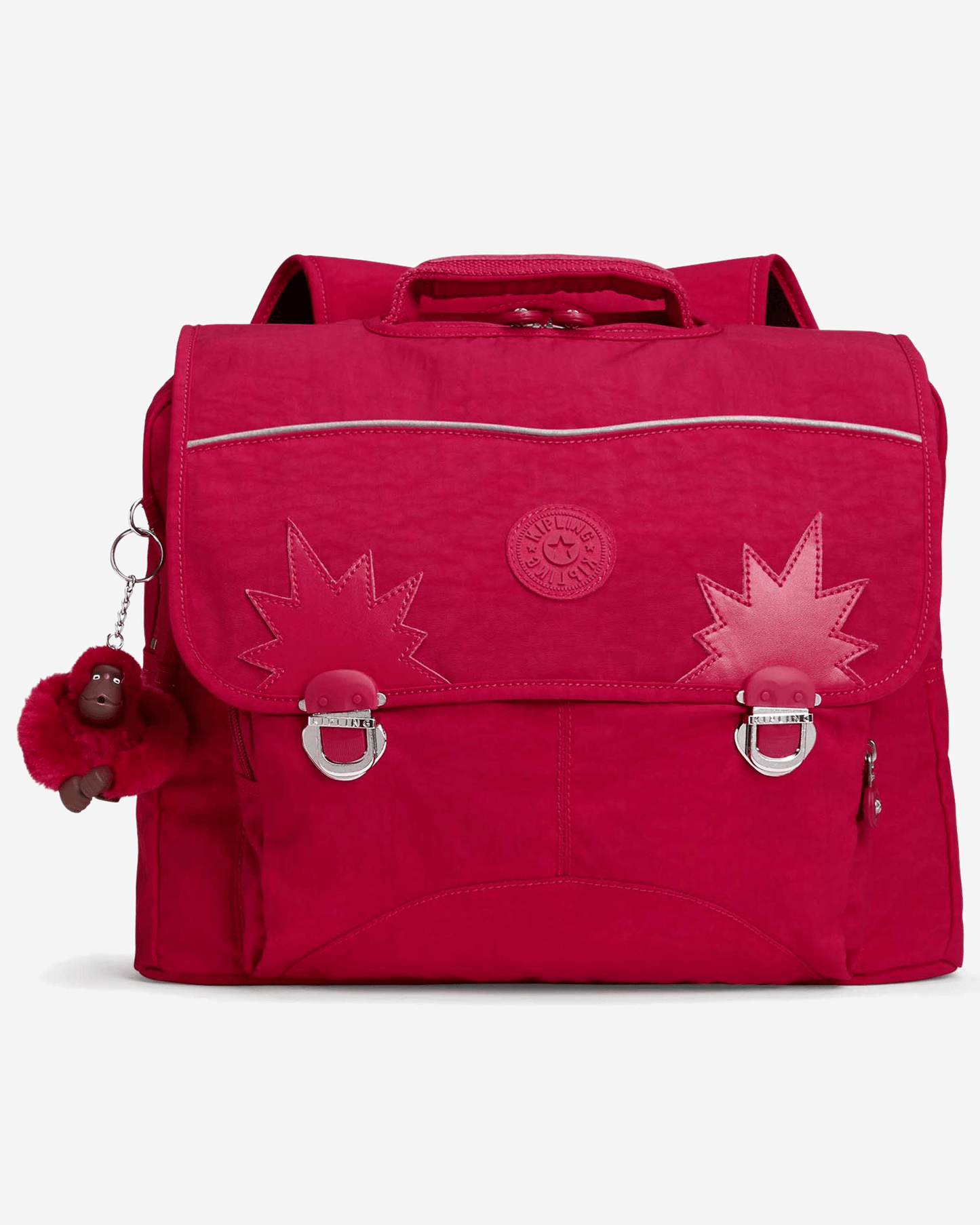 Kipling Iniko True Pink Medium Backpack (with laptop compartment) 10920-09F