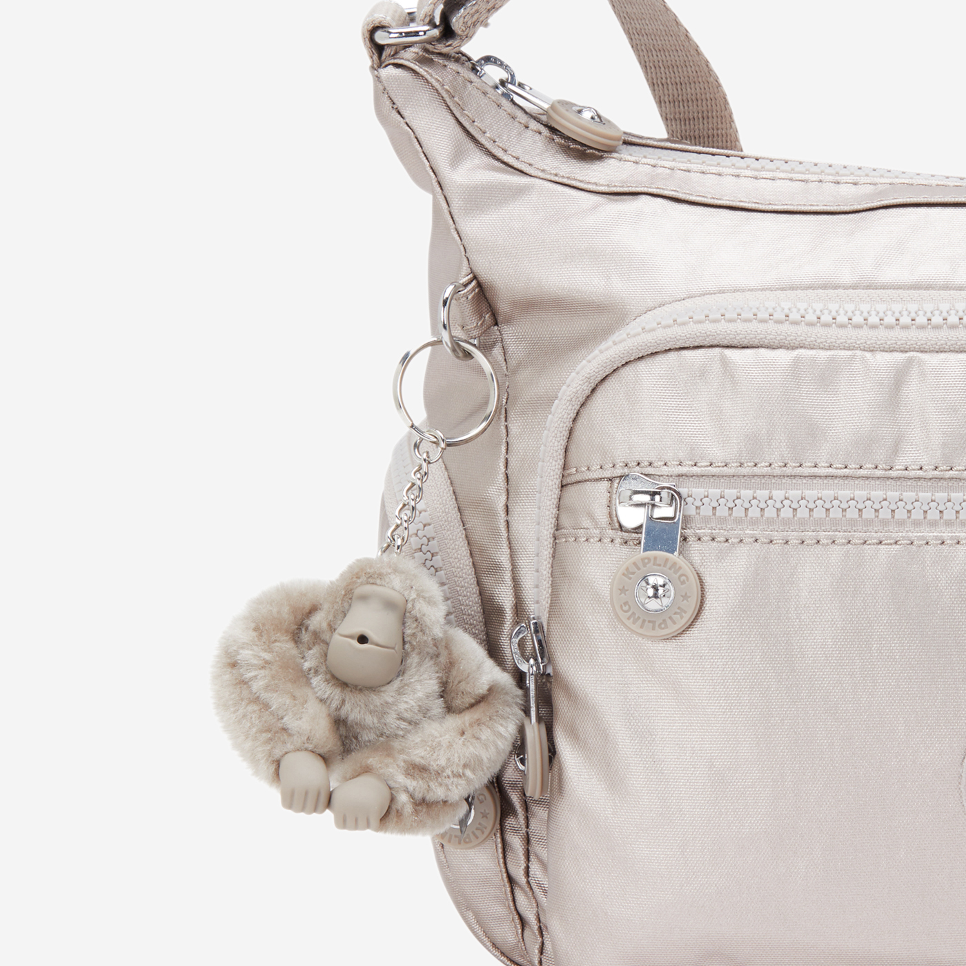 KIPLING Gabbie S Metallic Glow Medium حقيبة كروس بودي I2532-48I