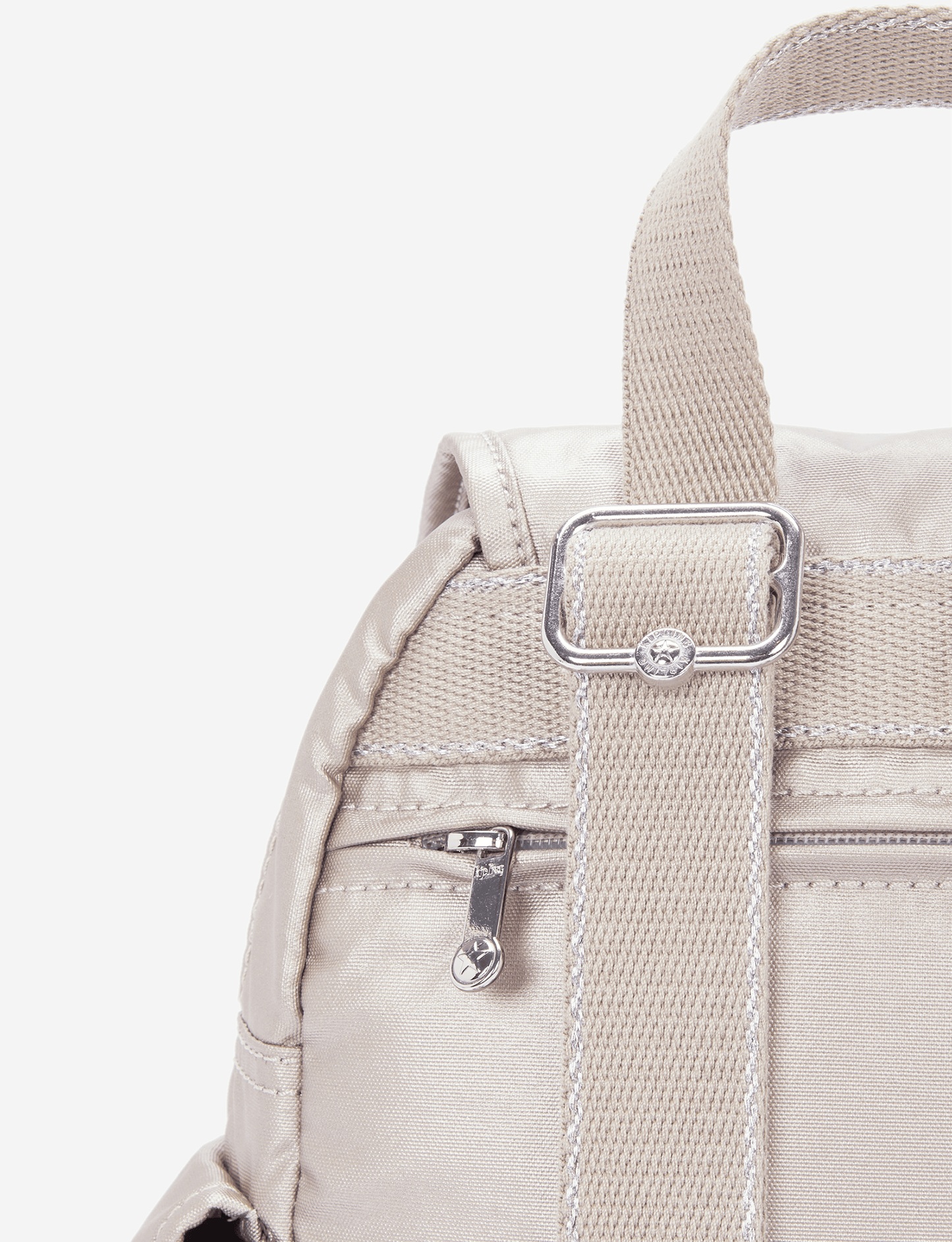 حقيبة ظهر صغيرة KIPLING City Pack Mini Metallic Glow I2671-48I