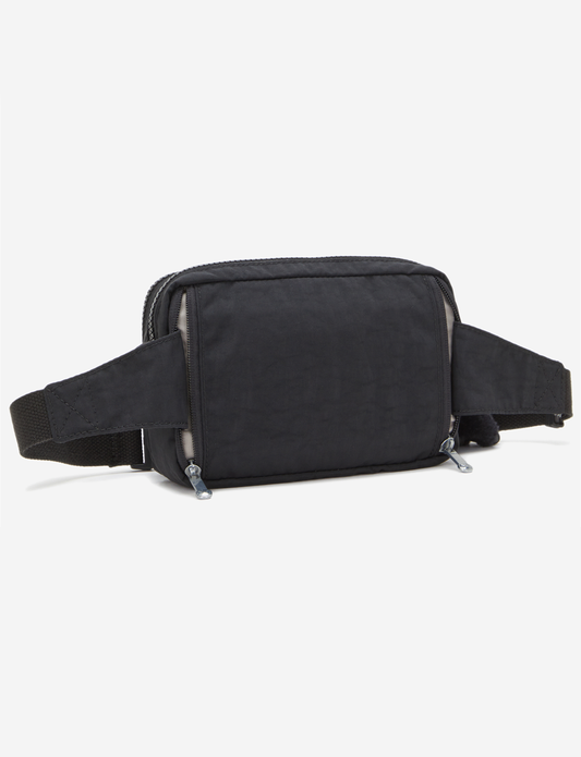 KIPLING Abanu Multi Black Noir Small crossbody convertible to waistbag (with removable shoulderstrap) I3795-P39