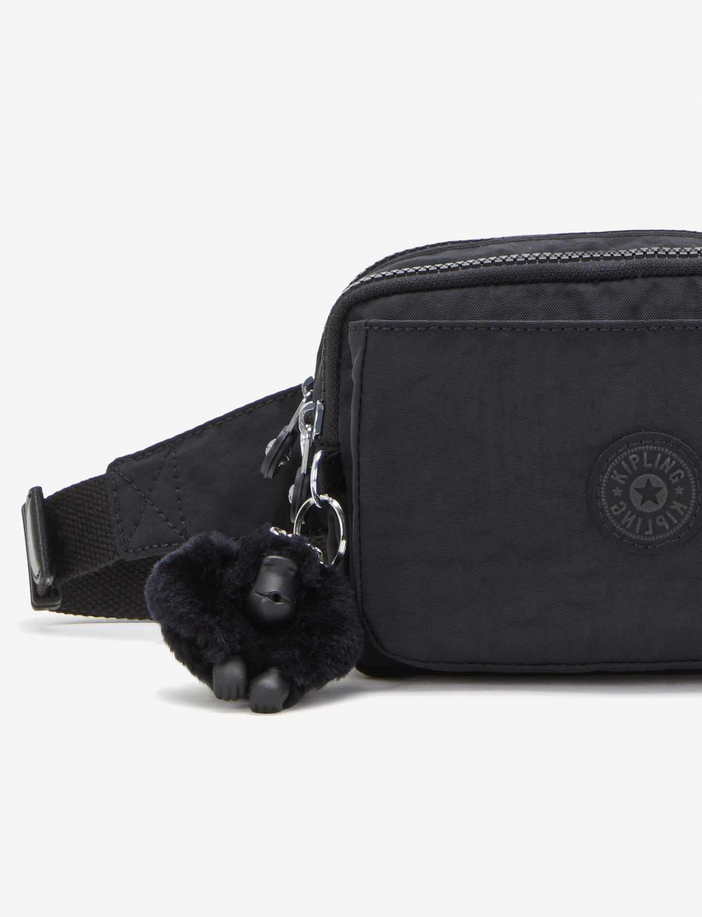 KIPLING Abanu Multi Black Noir Small crossbody convertible to waistbag (with removable shoulderstrap) I3795-P39