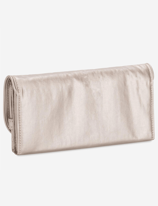 KIPLING Money Land محفظة كبيرة لامعة معدنية I7015-48I