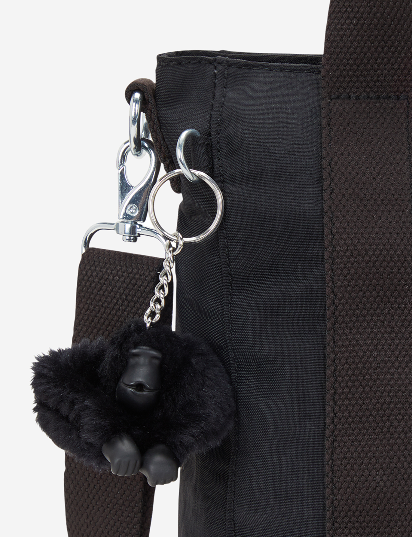 حقيبة كبلينج أسيني ميني سوداء صغيرة (مع حزام كتف قابل للإزالة) I7149-P39