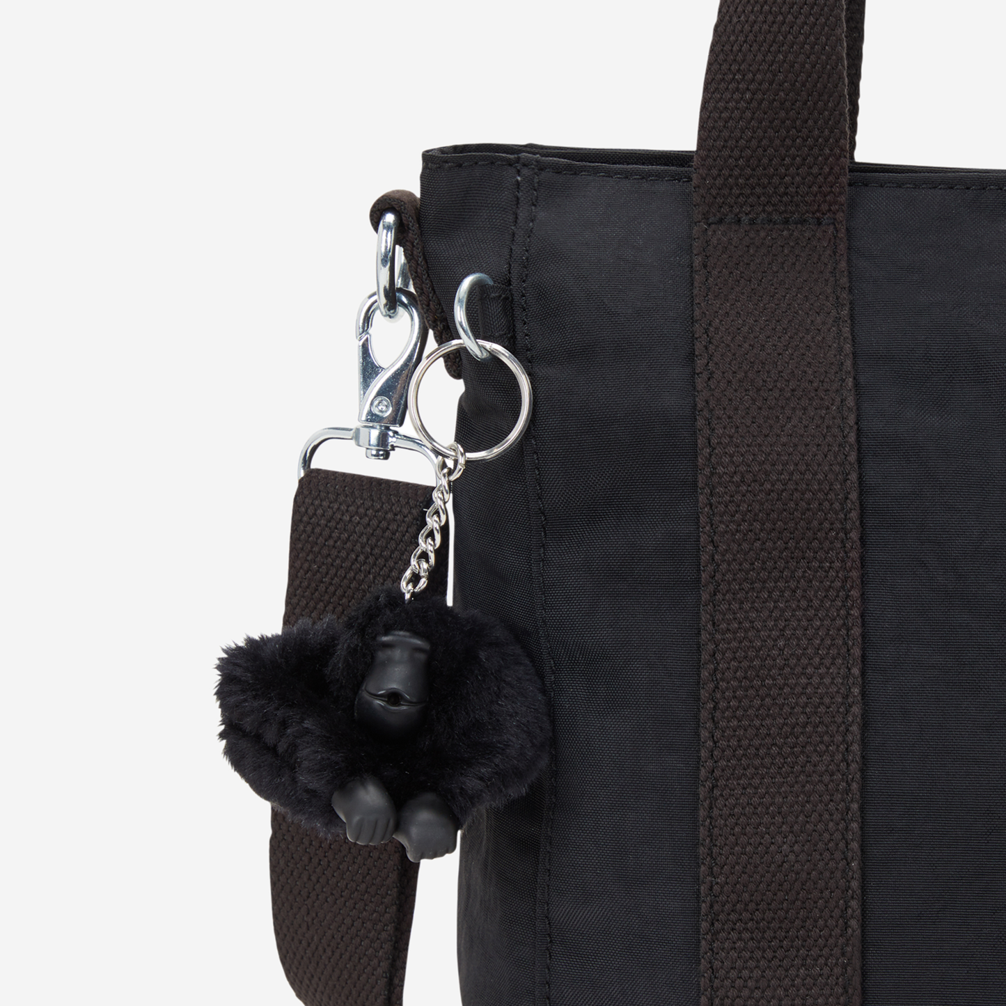 KIPLING Asseni Mini Black Noir Small tote (with removable shoulderstrap) I7149-P39