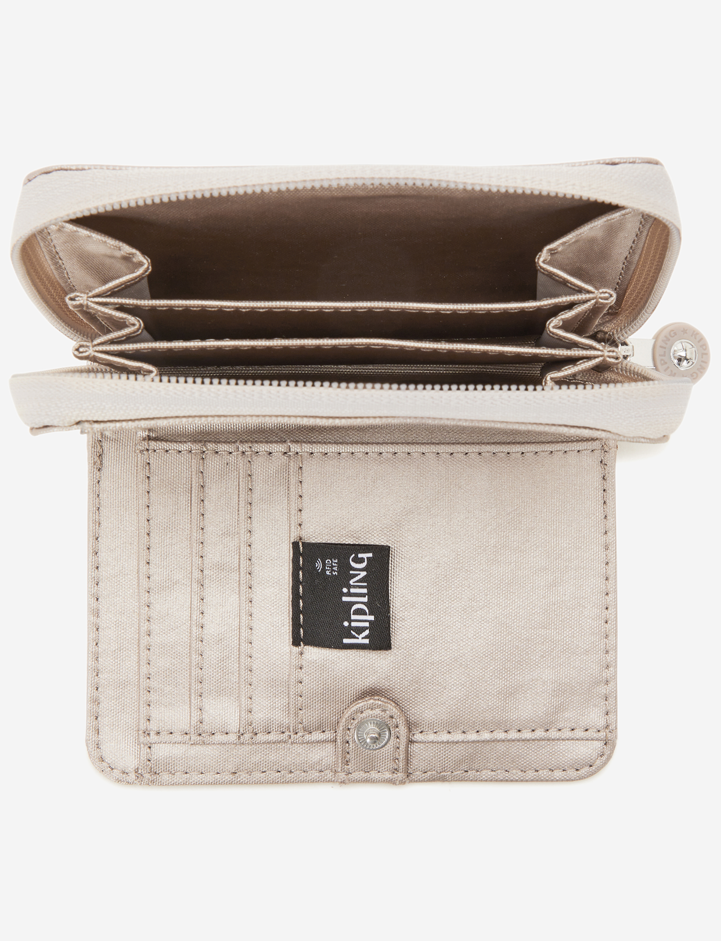 KIPLING Money Love Metallic Glow محفظة متوسطة I7276-48I