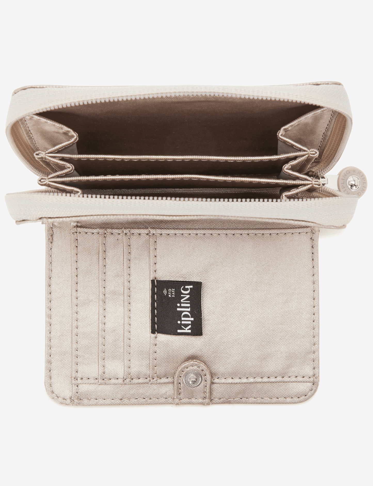 KIPLING Money Love Metallic Glow محفظة متوسطة I7276-48I