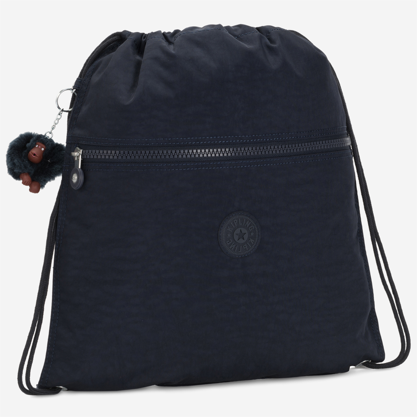 KIPLING Supertaboo True Blue Tonal حقيبة ظهر متوسطة (برباط سحب) 09487-4DX