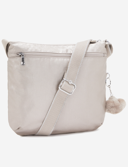 KIPLING حقيبة أرتو ميتاليك جلو متوسطة كروس 10878-48I