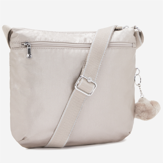 KIPLING حقيبة أرتو ميتاليك جلو متوسطة كروس 10878-48I