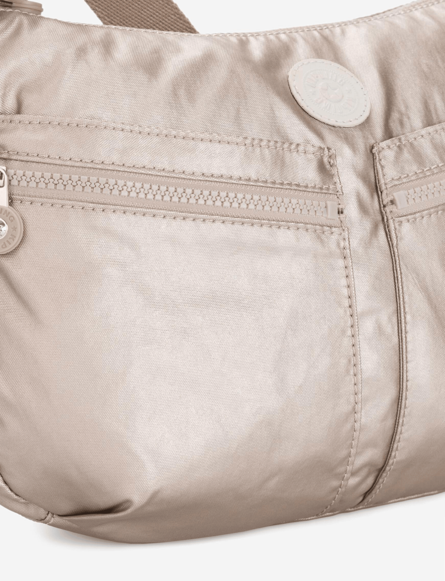 KIPLING حقيبة كروس متوسطة إيزيلا ميتاليك جلو 12592-48I