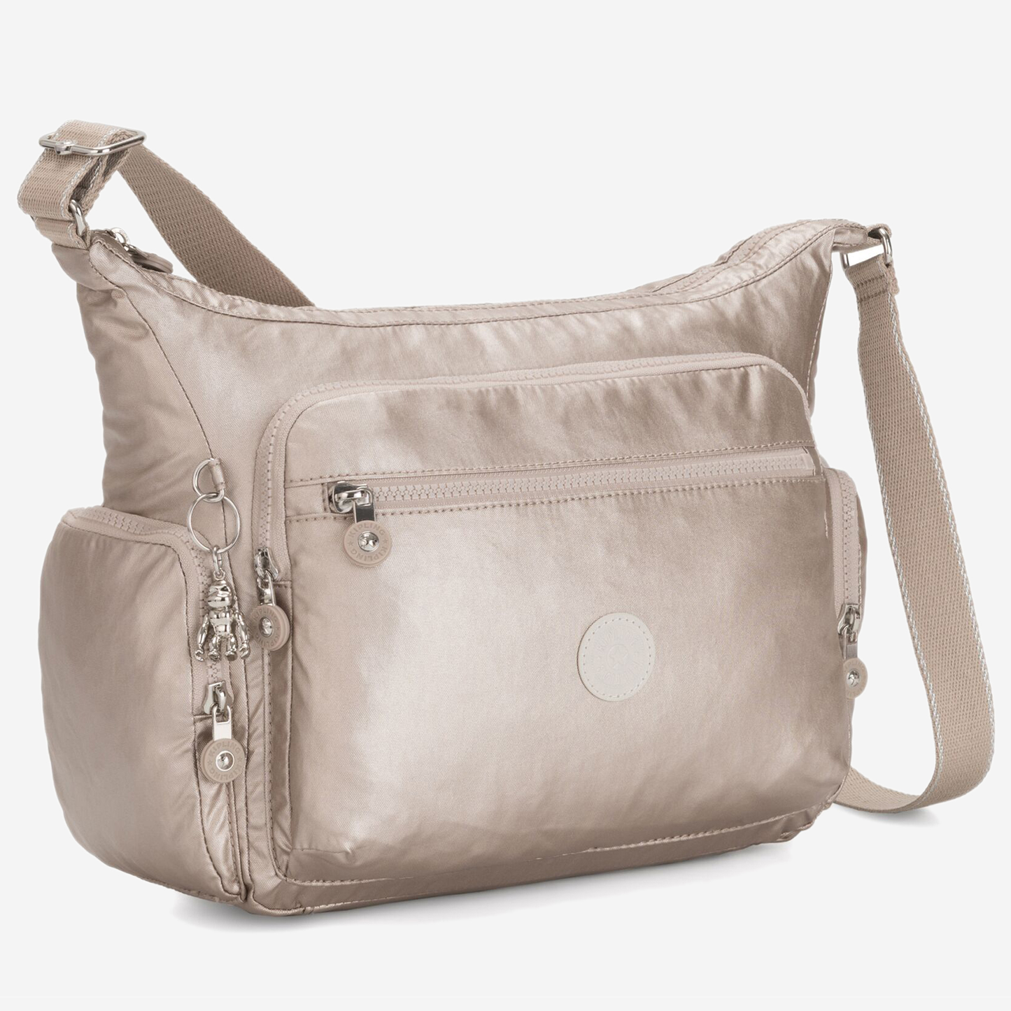 KIPLING Gabbie Metallic Glow Large crossbody 22621-48I