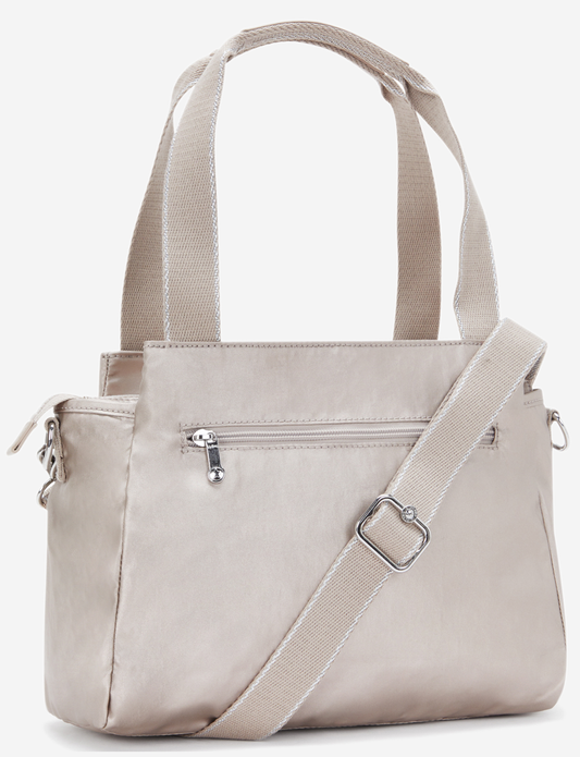حقيبة كتف KIPLING Elysia Metallic Glow متوسطة الحجم (مع حزام كتف قابل للإزالة) 43793-48I