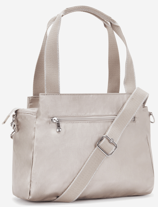حقيبة كتف KIPLING Elysia Metallic Glow متوسطة الحجم (مع حزام كتف قابل للإزالة) 43793-48I