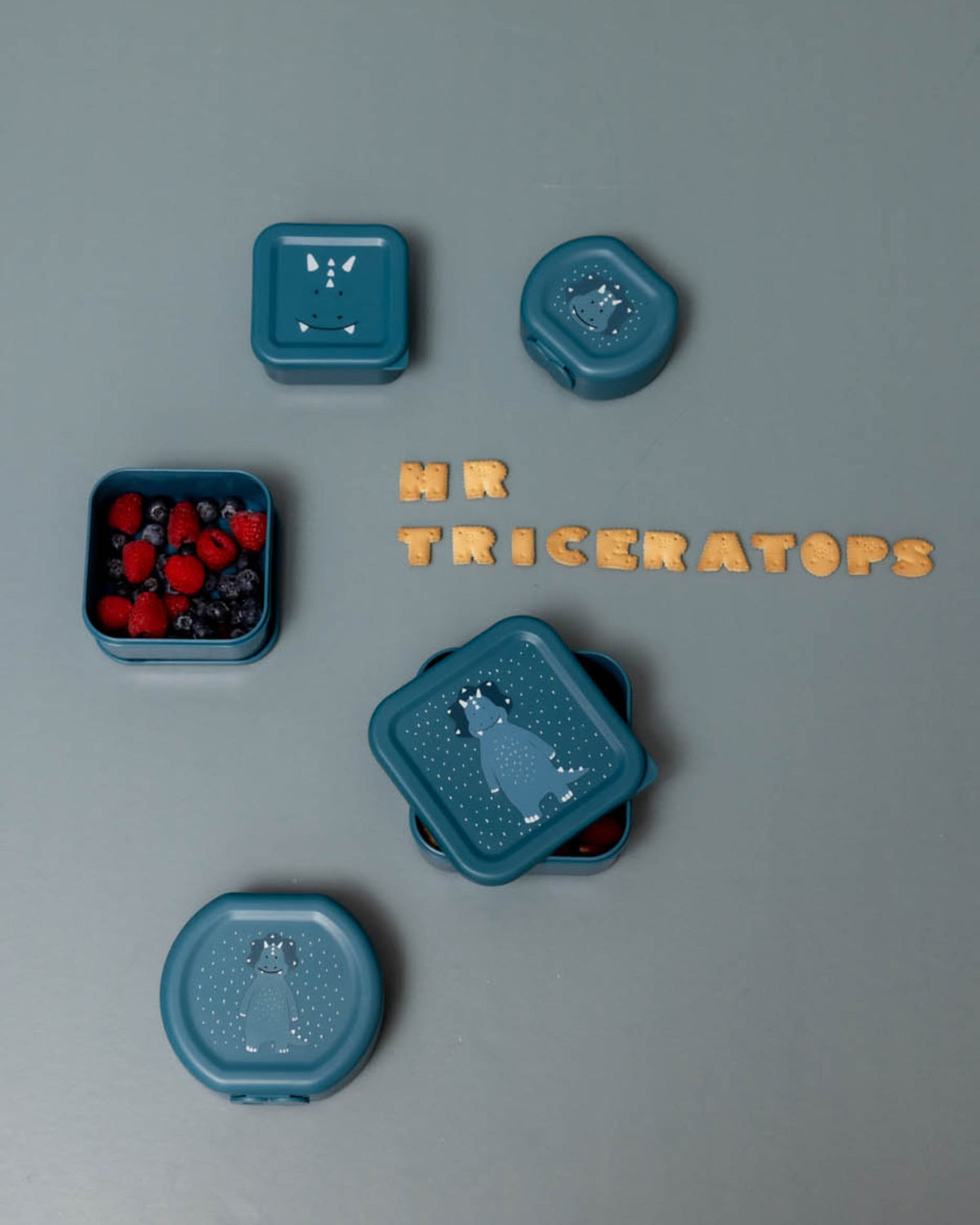 Trixie Snack Box Nesting - Set of 3 - Mr. Triceratops