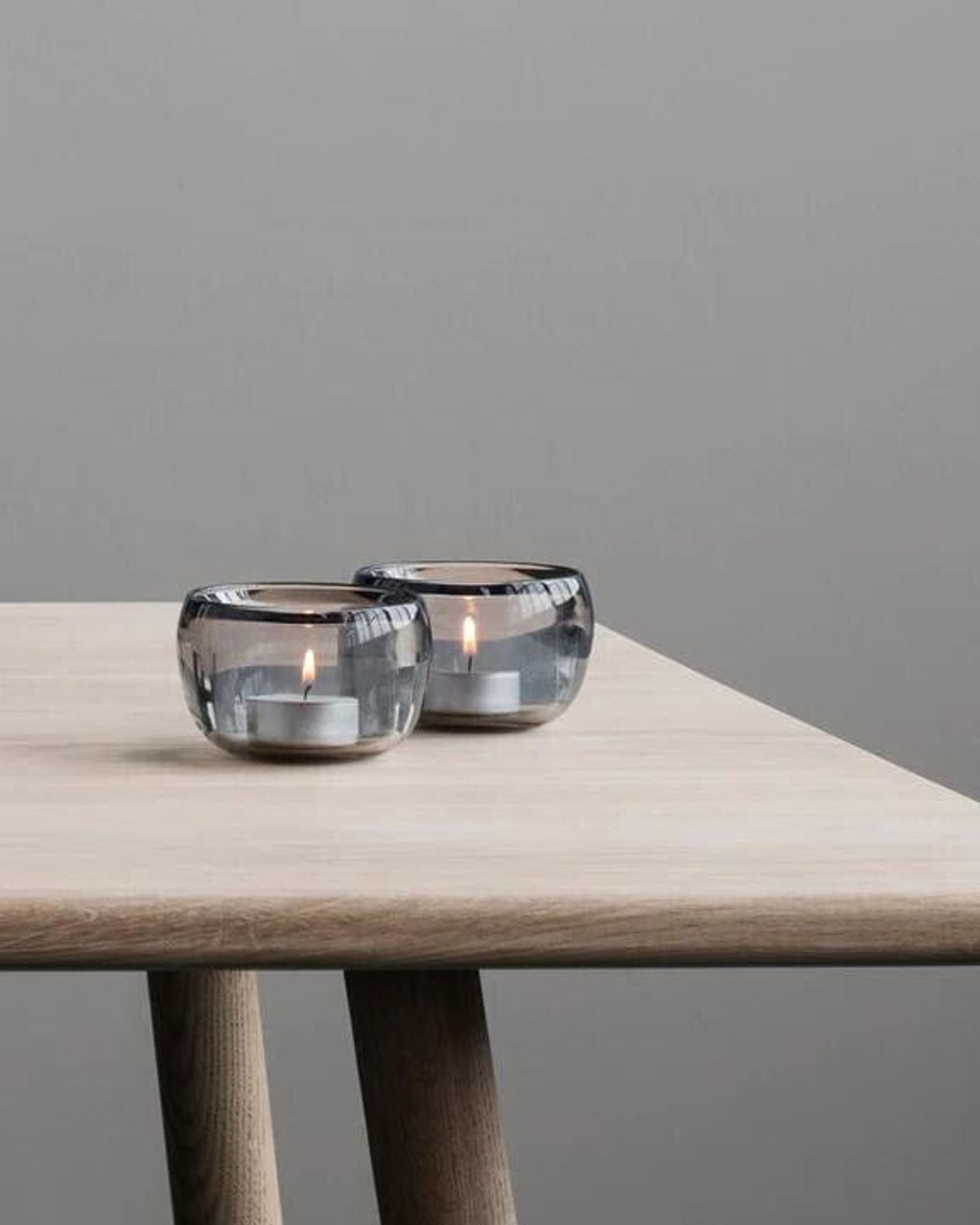 حامل شموع ستيلتون أورا، 2 قطعة. - الدخان 107