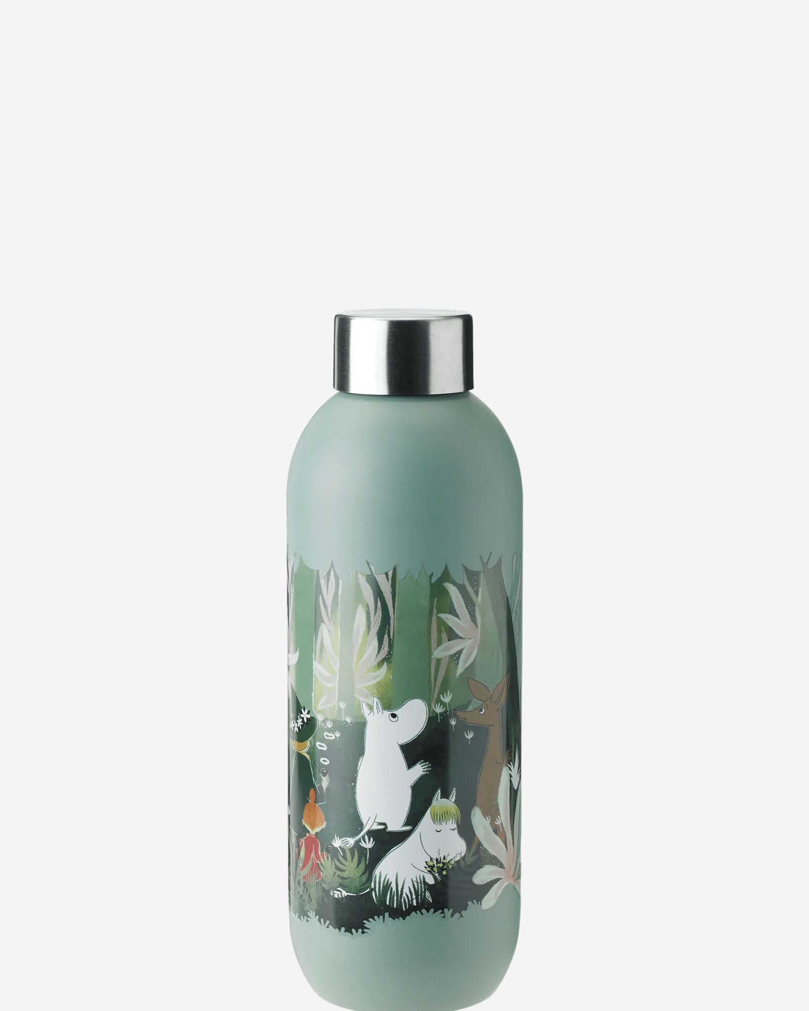 زجاجة مياه ستيلتون كيب كول سعة 0.75 لتر، لون أخضر باهت، مومين 1372-3