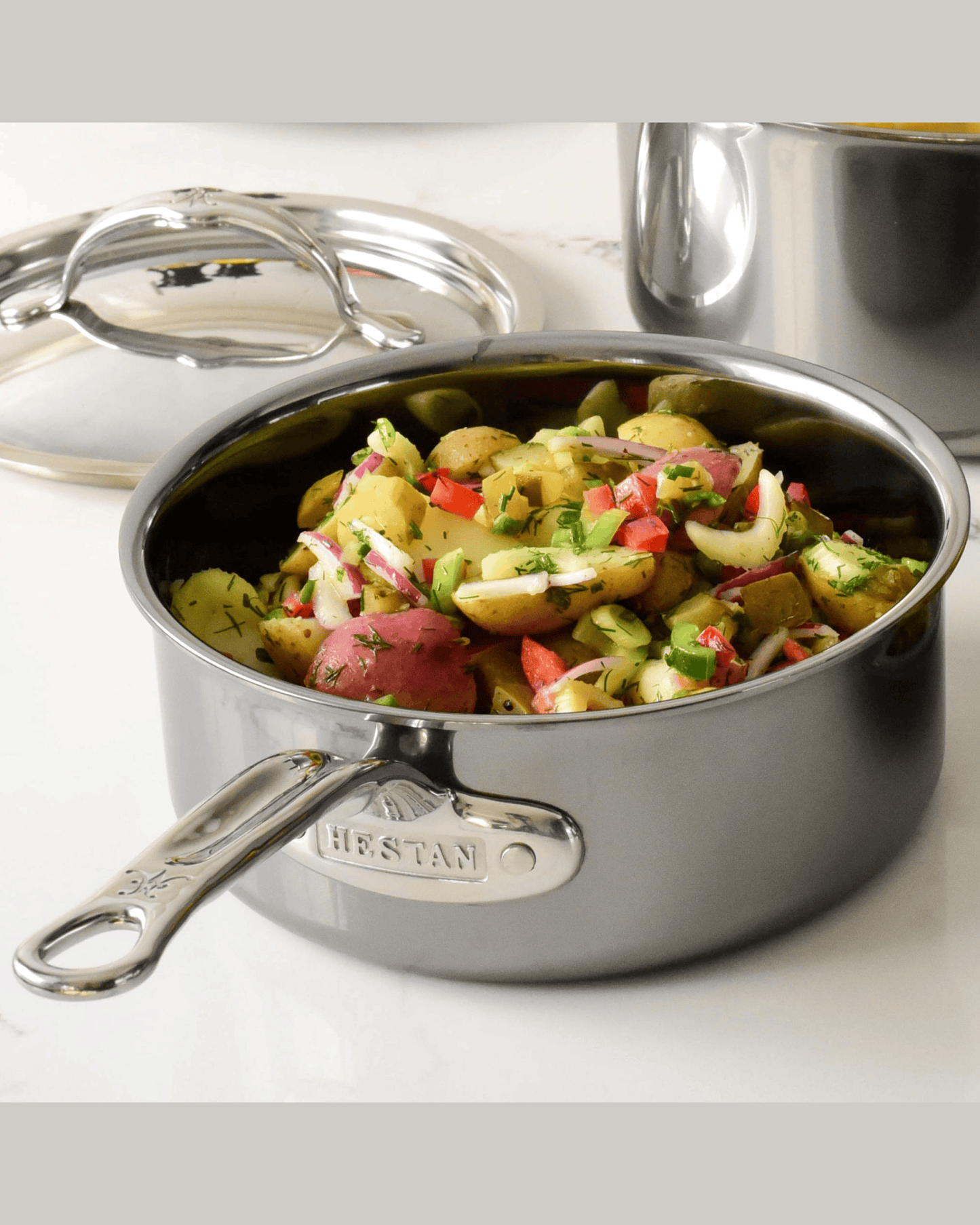 Hestan NanoBond 18cm Covered Saucepan