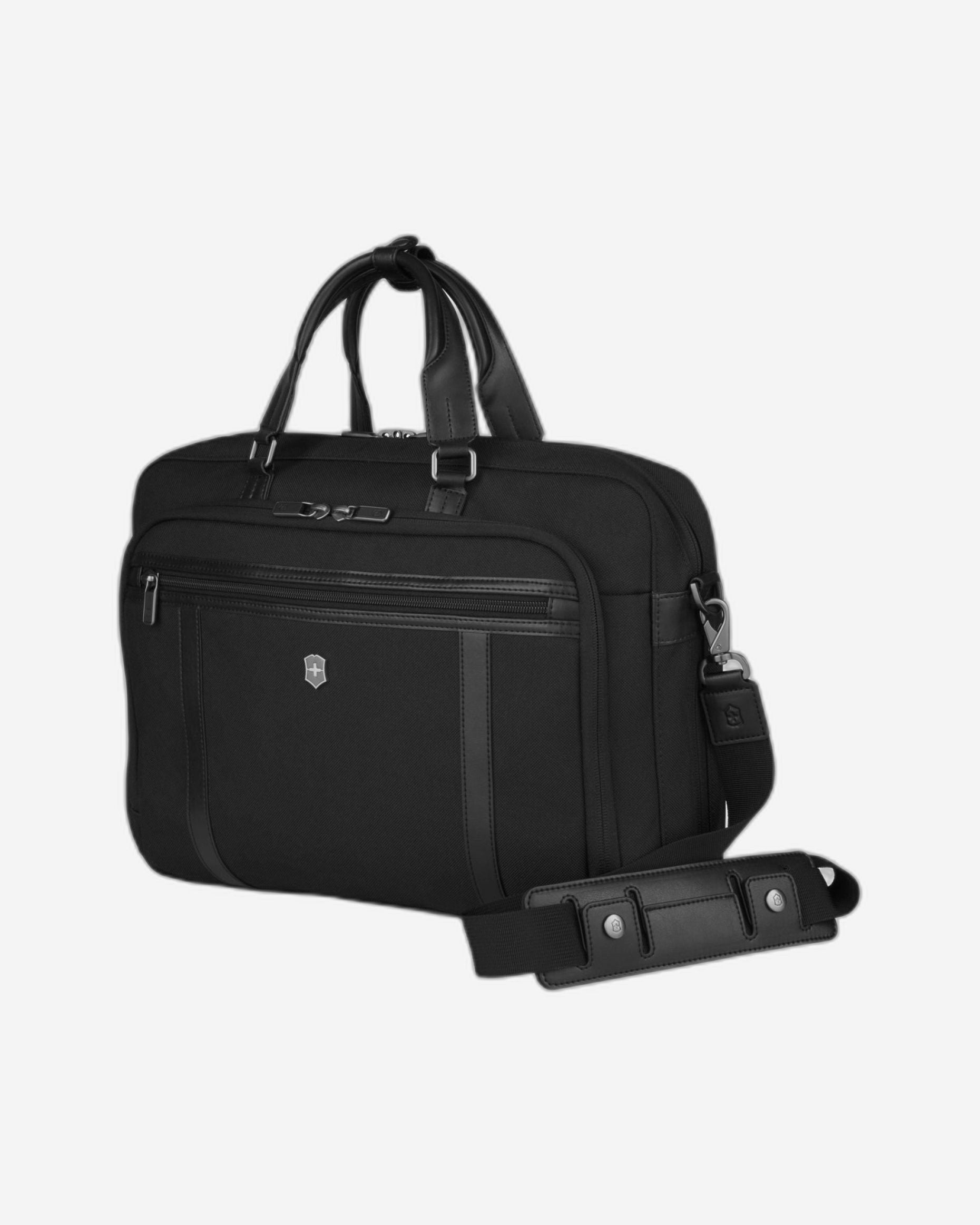 جهاز كمبيوتر محمول Victorinox Werks Professional Cordura 15 باللون الأسود