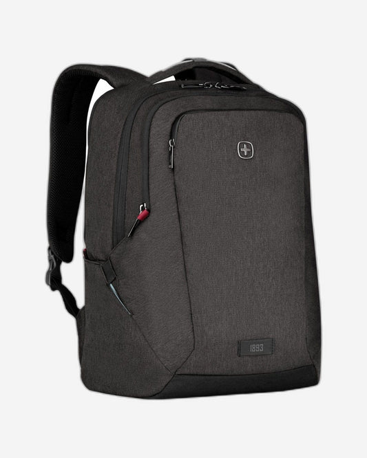 حقيبة ظهر Wenger Mx Professional للكمبيوتر المحمول مقاس 16 بوصة مع جيب للكمبيوتر اللوحي - رمادي - 611641