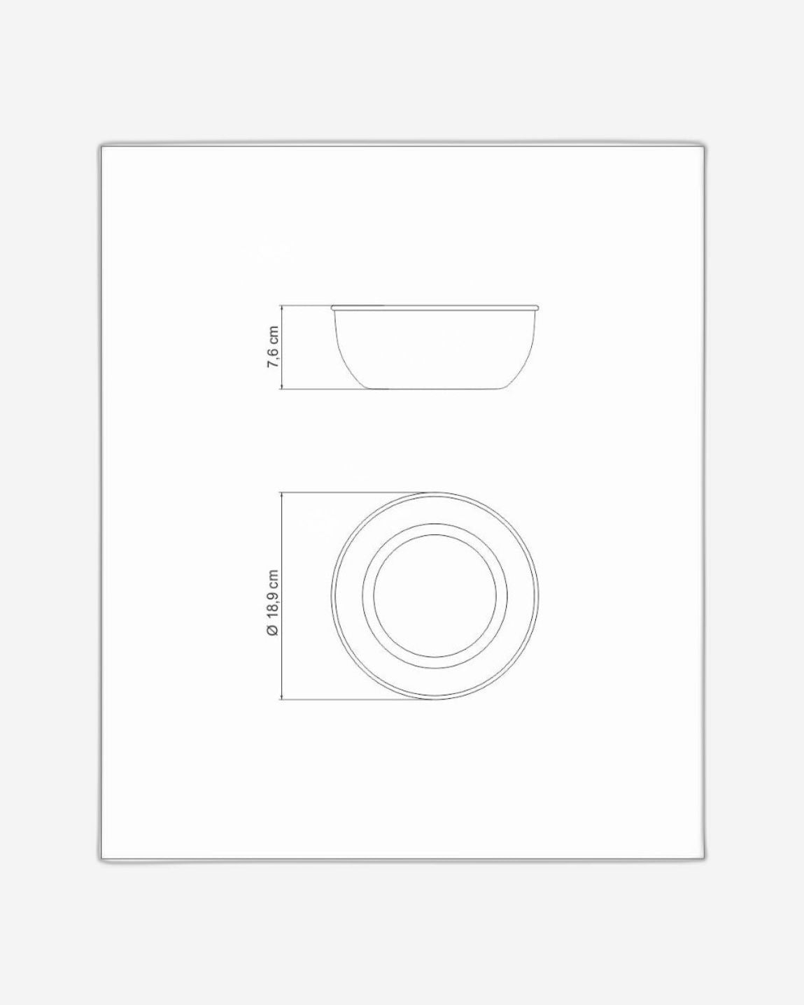 وعاء ترامونتينا فريزينوكس دائري من الفولاذ المقاوم للصدأ بلمسة نهائية غير لامعة، بدون غطاء، 18 سم و1.6 لتر