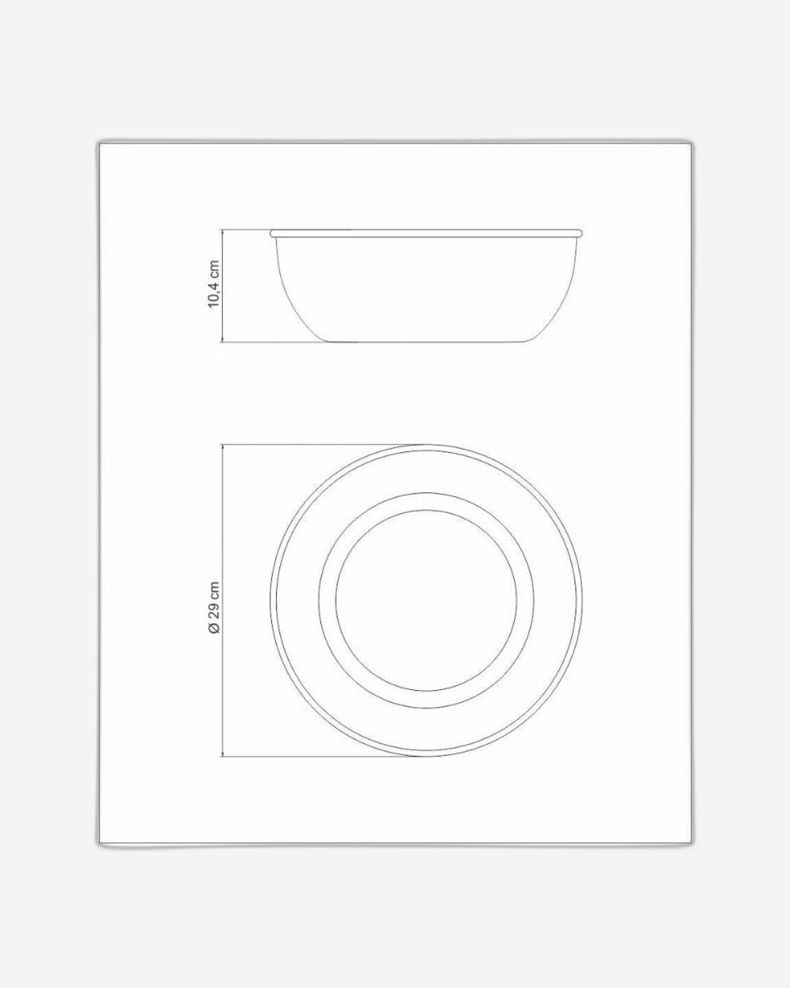 وعاء ترامونتينا فريزينوكس دائري من الفولاذ المقاوم للصدأ بلمسة نهائية غير لامعة، بدون غطاء، 28 سم و5.8 لتر