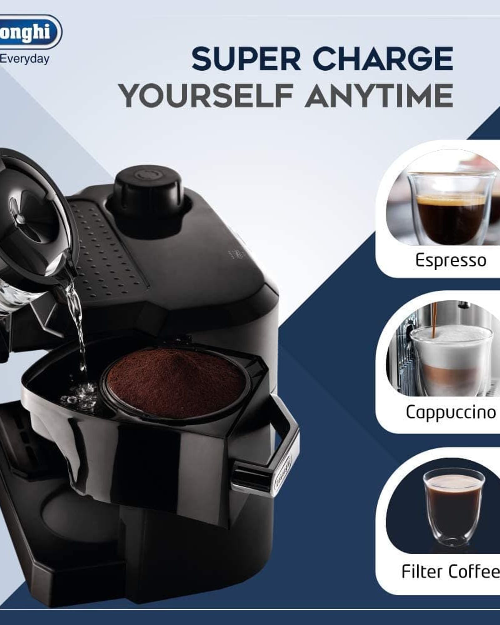 ماكينة صنع القهوة ديلونجي كومبي