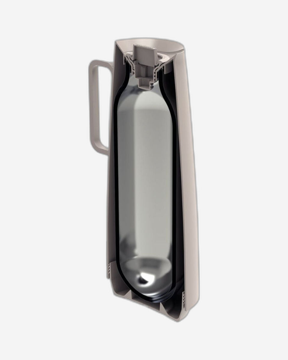 ترمس ترامونتينا إكساتا بيج بلاستيكي مع بطانة زجاجية، 1 لتر