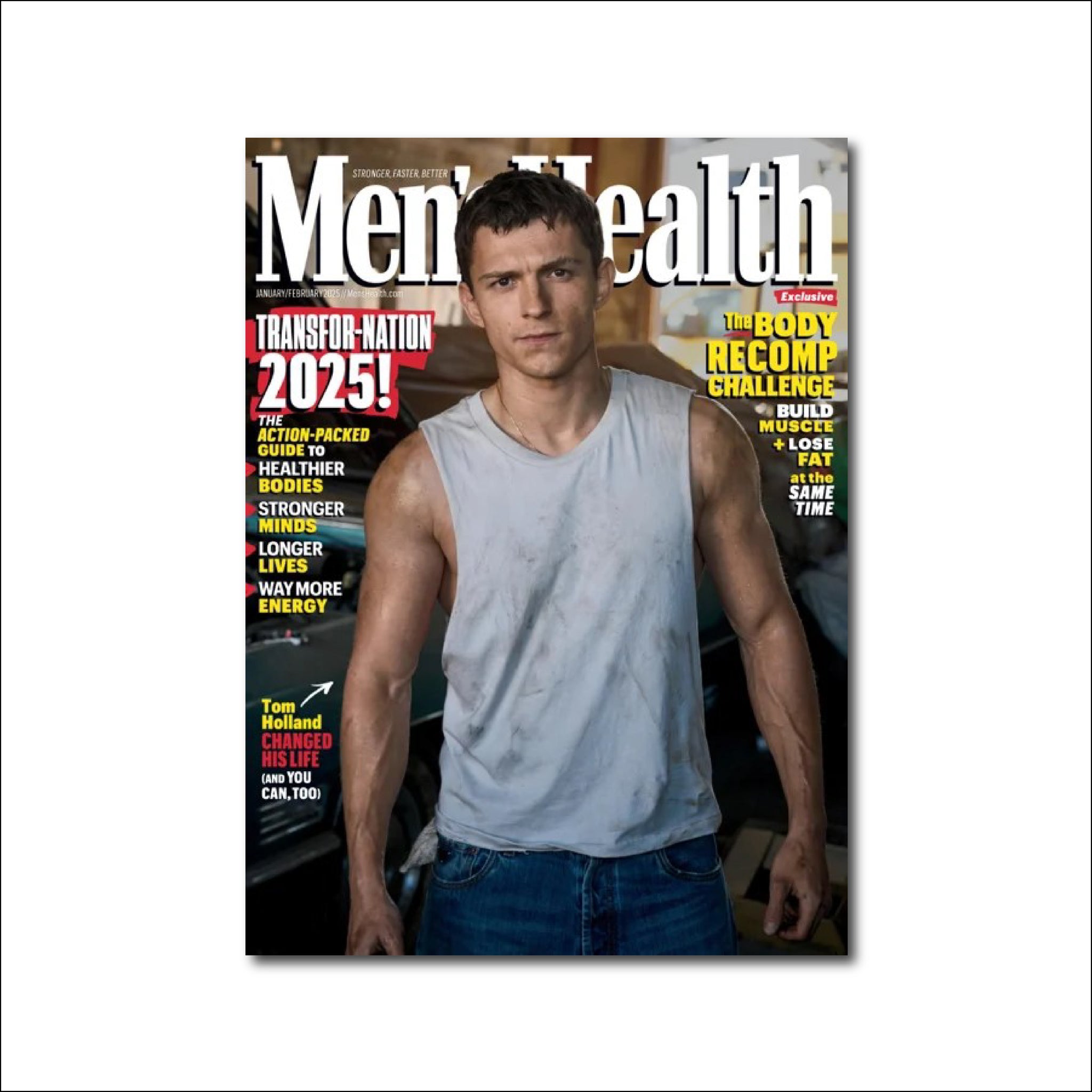 مجلة Men'S Health الأمريكية يناير/فبراير 2025