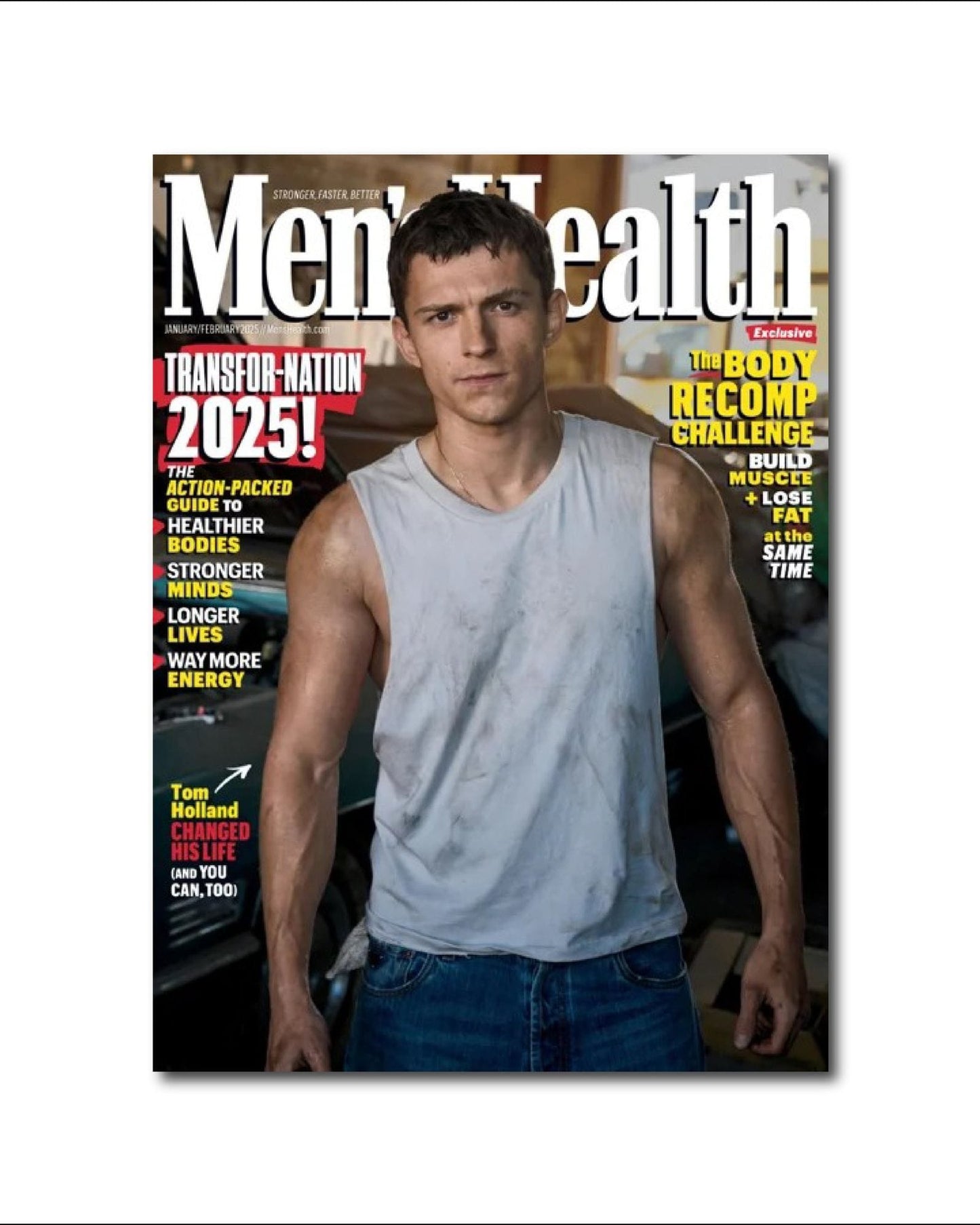 مجلة Men'S Health الأمريكية يناير/فبراير 2025