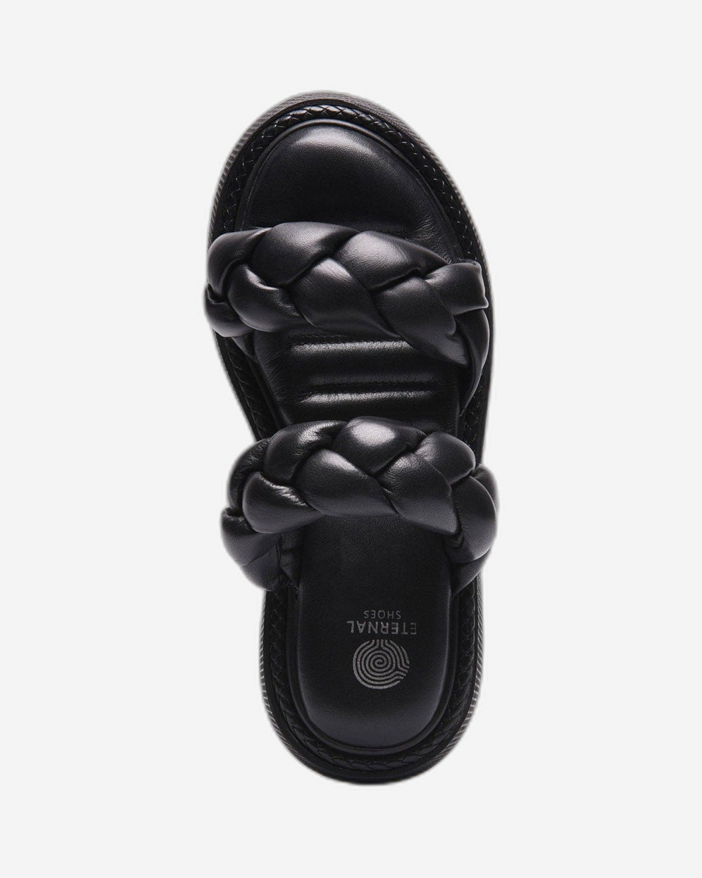 صندل نسائي أبدي أسود - 109100