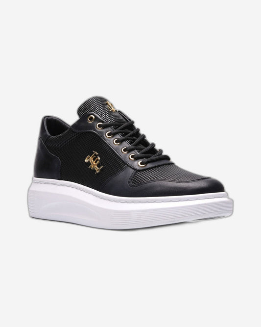 حذاء رياضي رجالي من جون ريتشاردو باللون الأسود - 17256-1