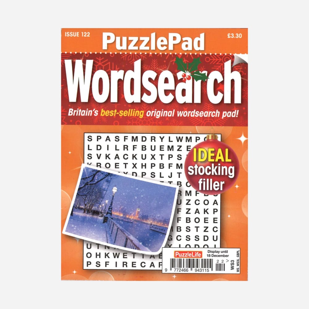 لعبة البحث عن الكلمات Puzzlelife Pad، العدد 122