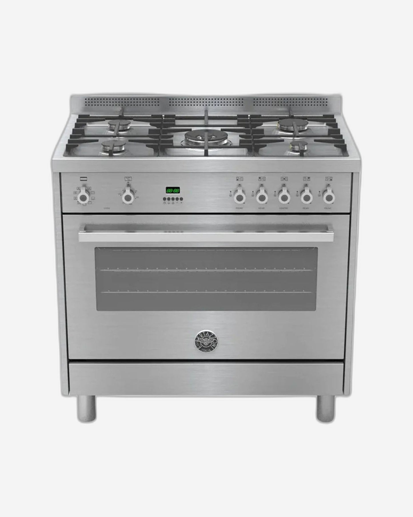 موقد غاز من سلسلة Bertazzoni Professional مع فرن كهربائي 90 × 60